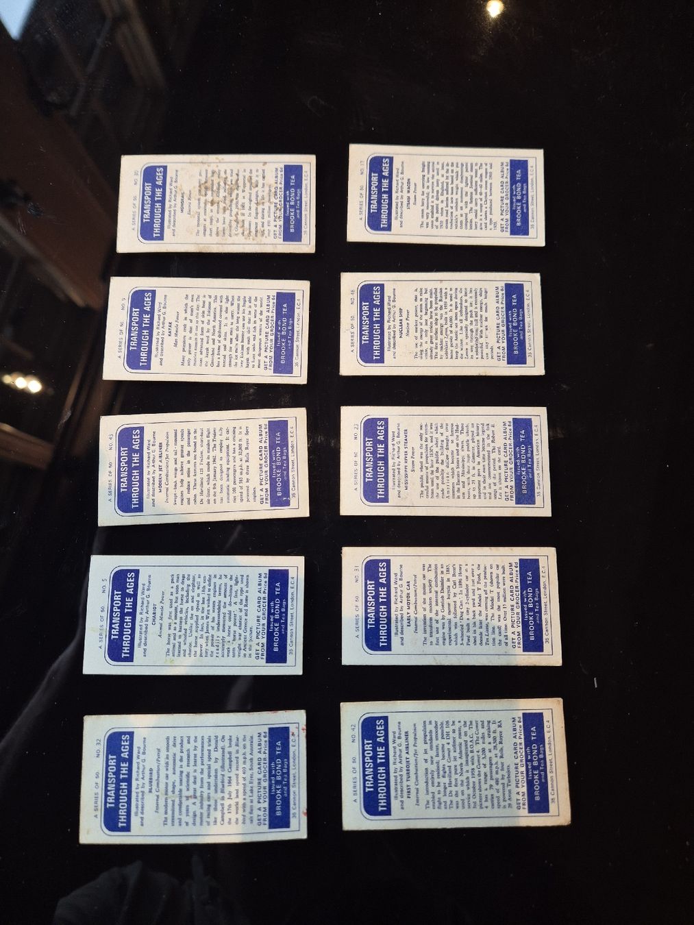 Sammelbilder & Trading cards: Zigarettenbilder Transport lot 6 – Gebraucht aus Hofstetten BE von hillhood 1