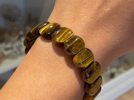 Naturstein-Armband Tigerauge