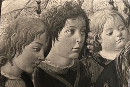 Ausschnitt aus einem Gemälde von Jacopo del Sellaio.