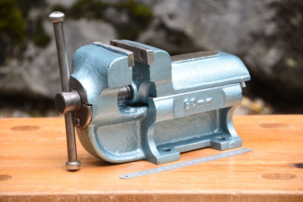 Schraubstock 80mm Combiclamp Mit Auswechselbar Spannhörner Amboss