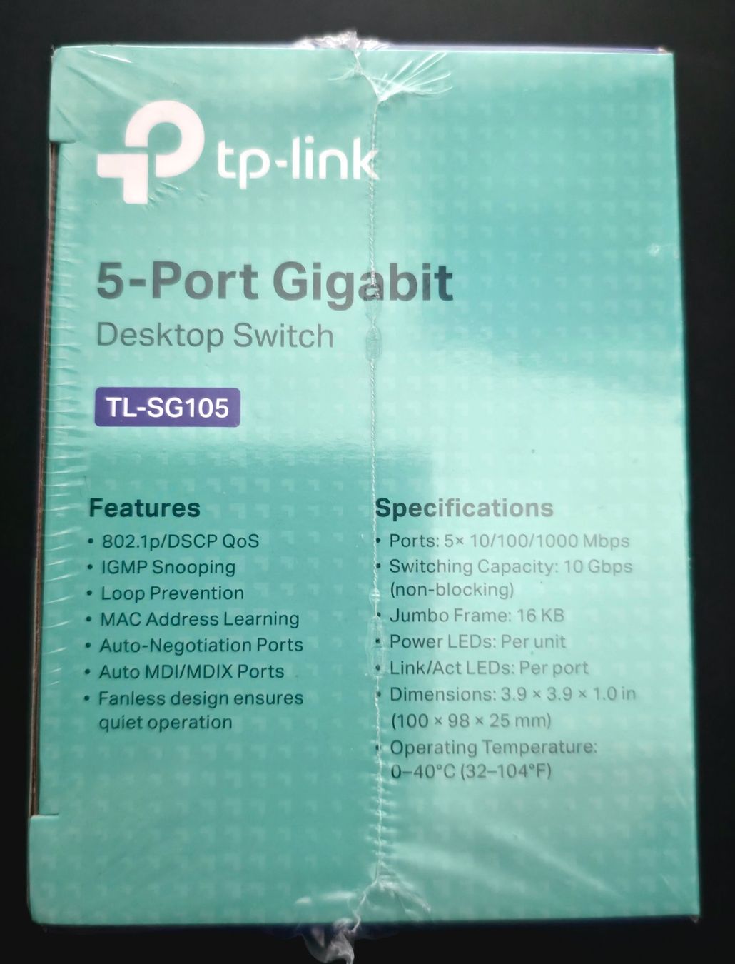 TP-Link Hub & Switch: TP-LINK | TL-SG105 Switch | 5x RJ45 Gigabit | New – Nuovo e nell'imballaggio originale da Sion venduto da bitfenix 3