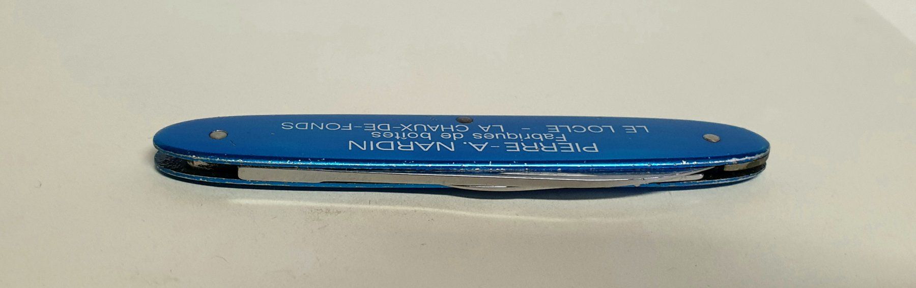 Victorinox Coltelli tascabile: Sackmesser Uhrenmesser Couteau Werbemesser A. Nardin – Usato da Tüscherz-Alfermée venduto da Newpad 7