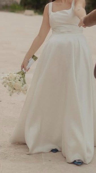 Kleider: Secondhand Brautkleid Bianco Evento "Levente", Grösse 38 – Gebraucht aus Brunnen von Herzig-Brautmode 3