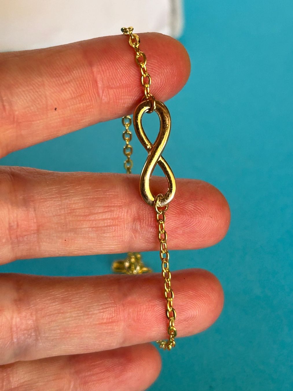Bracciali & Braccialetti: Armband Eternity goldfarben – Nuovo e nell'imballaggio originale da Laufen venduto da Bellavitaboom 2