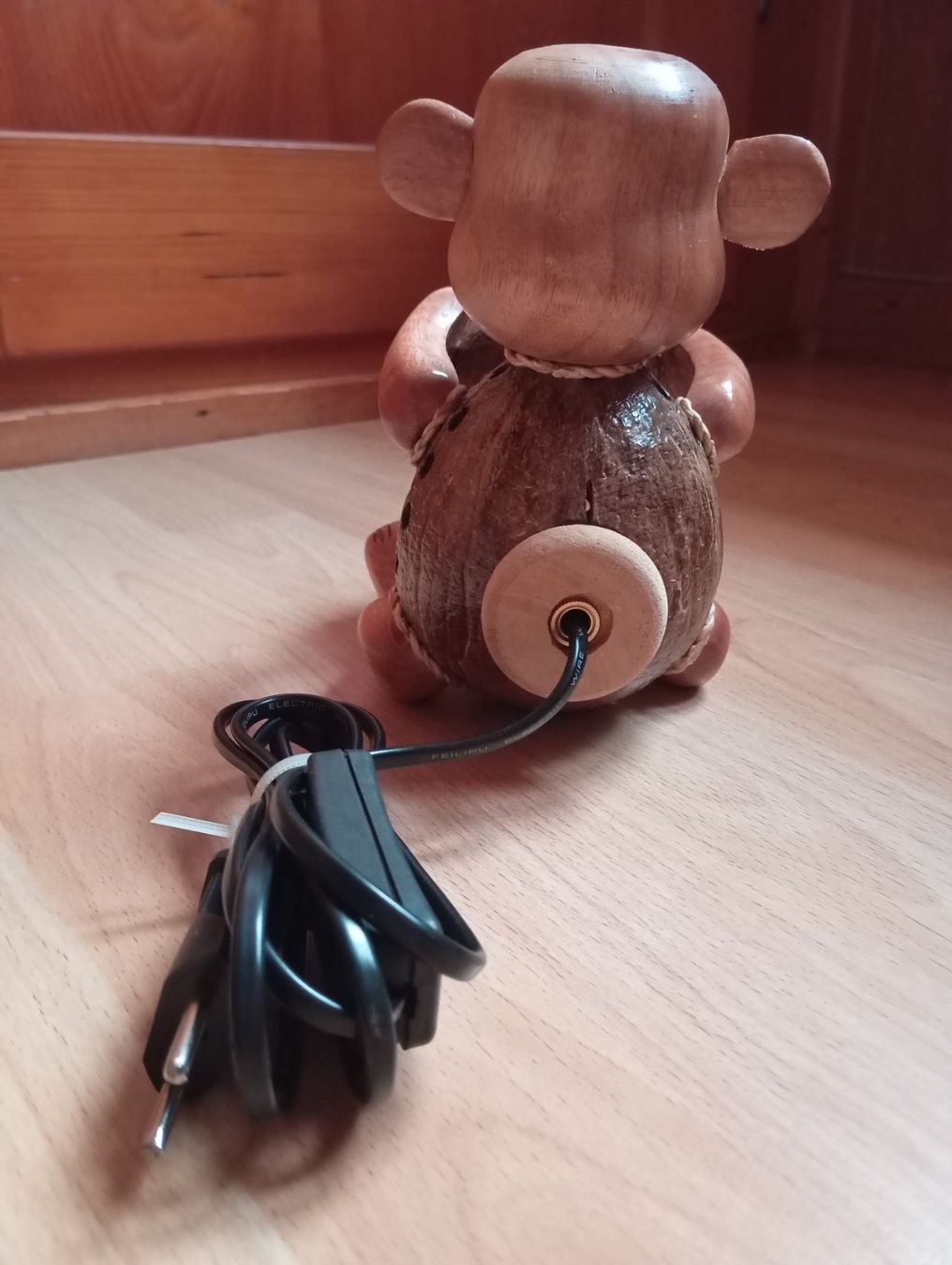 Lampade: Lampe aus Kokosnuss "süsser Affe" II – Nuovo (secondo la descrizione) da Zeneggen venduto da shemesh_ 6