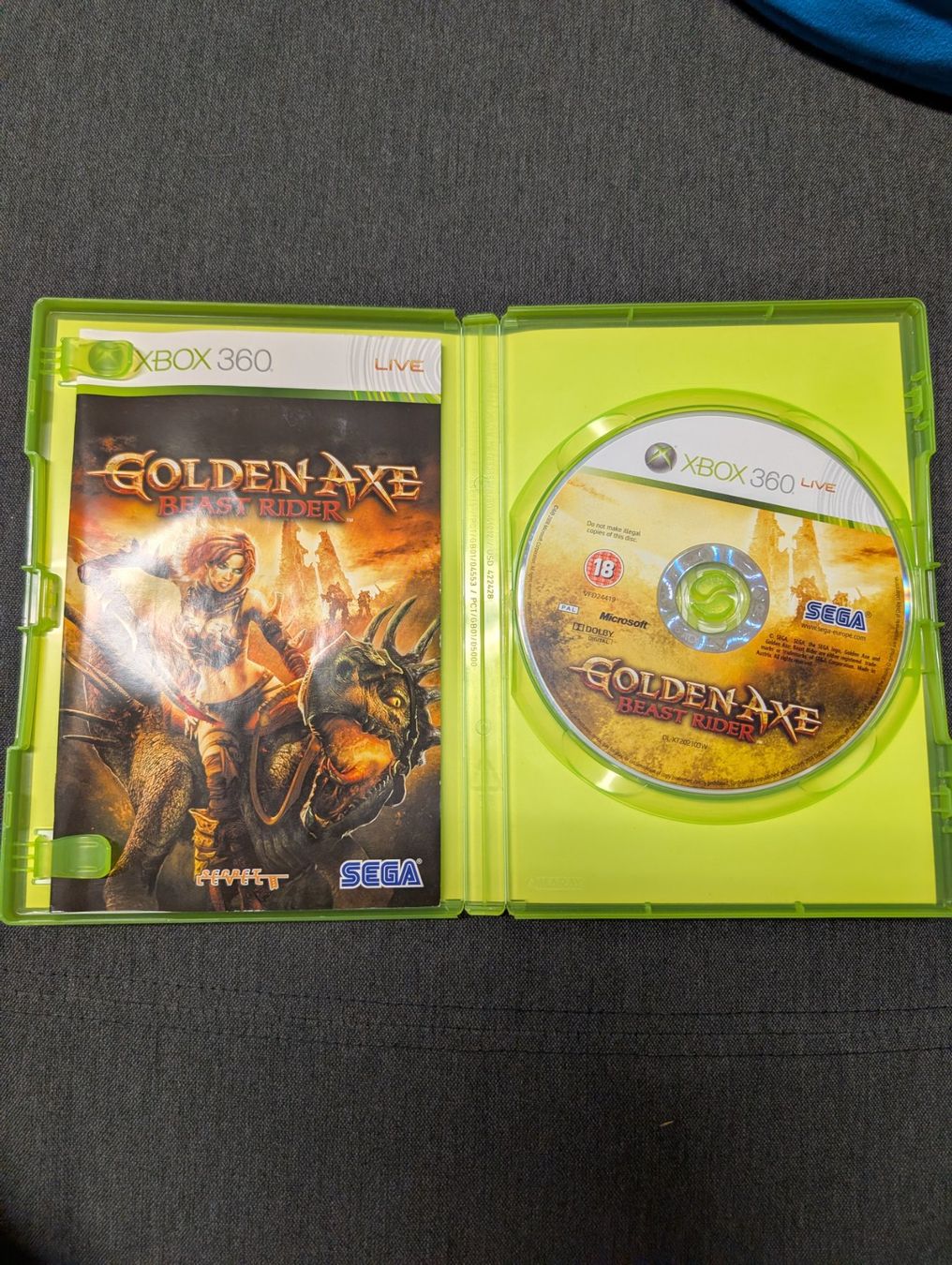 Giochi: Golden axe beast rider Microsoft Xbox 360 – Usato da Giubiasco venduto da Ticinerd 2