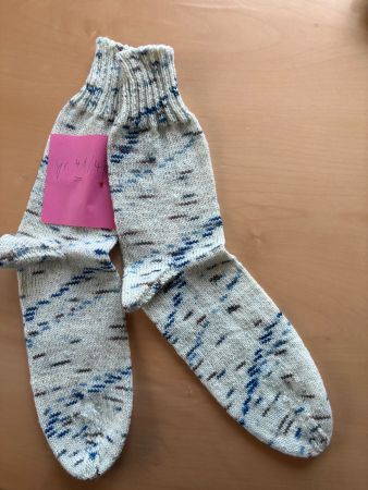 Herrensocken, Gr. 41/42, Handarbeit