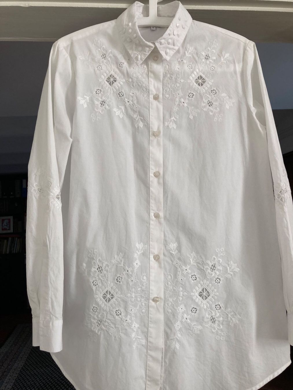 Desigual Camicette: Lange Bestickte Bluse Desigual Gr. S – Usato da Manno venduto da tin_2vgz 1