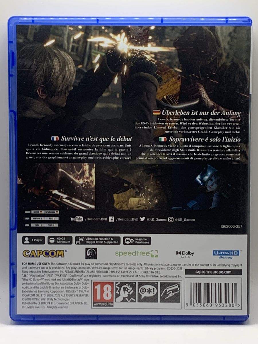Sony Giochi: Resident Evil 4 - PS5  – Usato da Ostermundigen venduto da RG-Collector 1