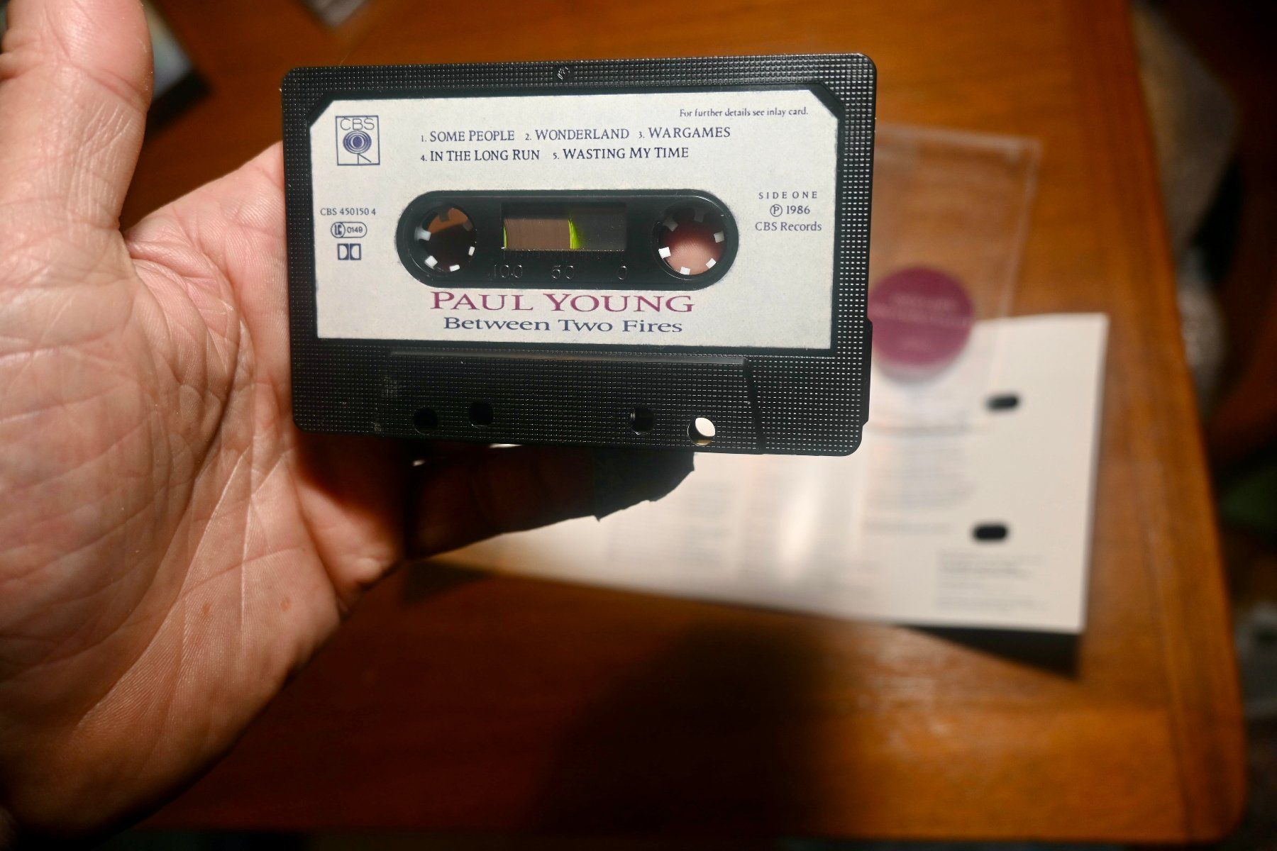 Musicassette: MC Paul Young ..Wonderland... Between Two Fires – Usato da Pfaffhausen venduto da mono_rec 9
