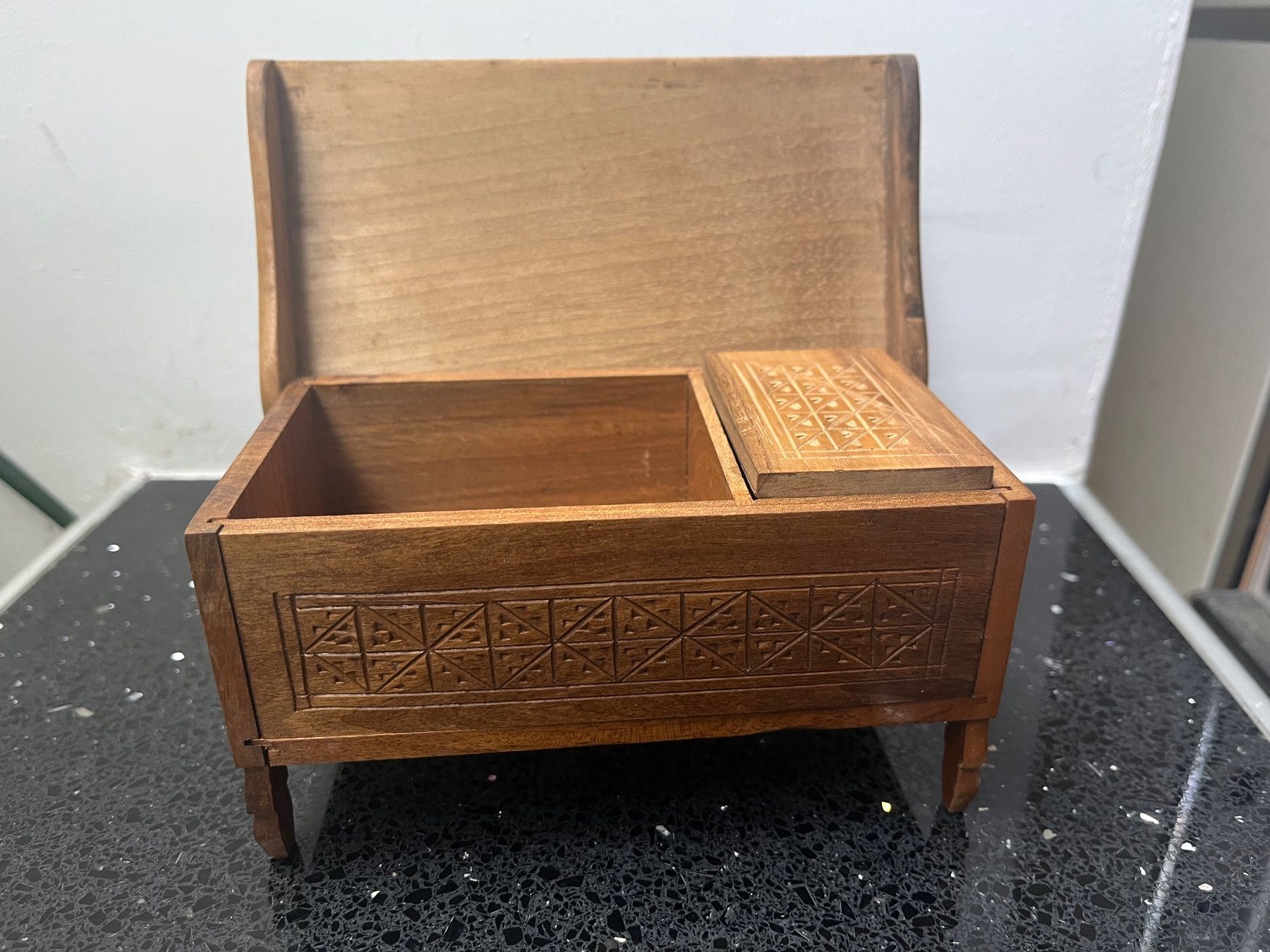 Reuge Carillon: Musikdose Spieldose - wohl Reuge – Usato da Zollikofen venduto da pico27