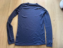 Oslo, sous-pull hiver, gris, polyester, taille M