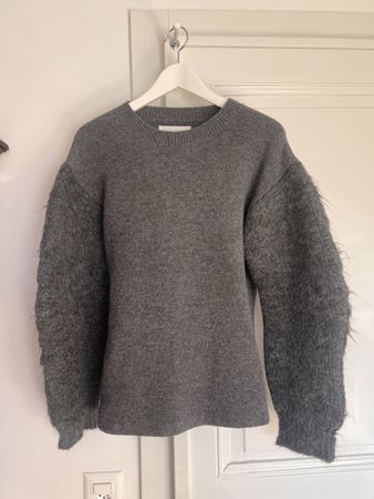 Jil Sander Sweater Grey Size M Wool Cashmere Blend