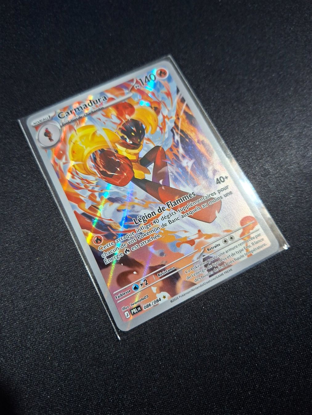 Pokémon Carte collezionabili: Pokémon Carmadura AR 086/084 - FR – Nuovo (secondo la descrizione) da Valeyres-sous-Rances venduto da gegg 1