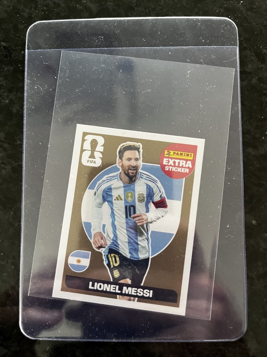 Panini Carte collezionabili: Panini Extra Sticker - Messi Gold – Usato da Schattdorf venduto da KOoObel 1