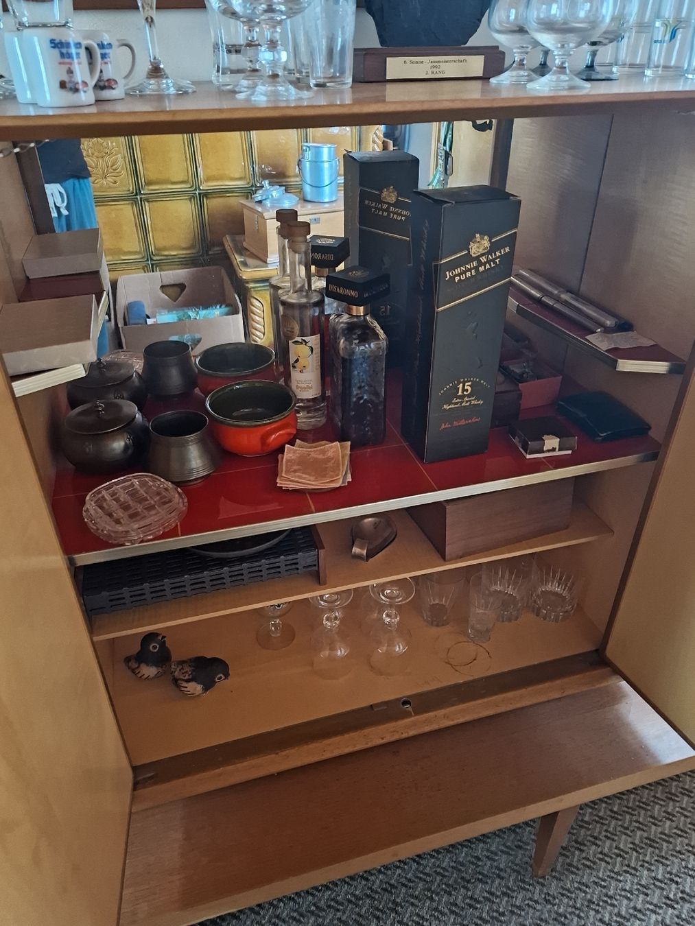 Credenze: Vintage Bar mit Unterteil – Usato da Wil SG venduto da die-wohnung 1