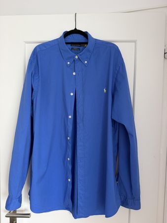 Ralph Lauren Hemd Blau Gr.XXL Custom Fit