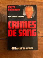 Crimes de sang Pierre Bellemare grand format