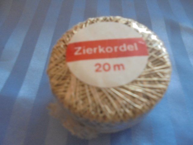 Kit bricolage: 6 Kordeln Silber und Gold – Nuovo (secondo la descrizione) da Hinwil venduto da Glasperlen 5