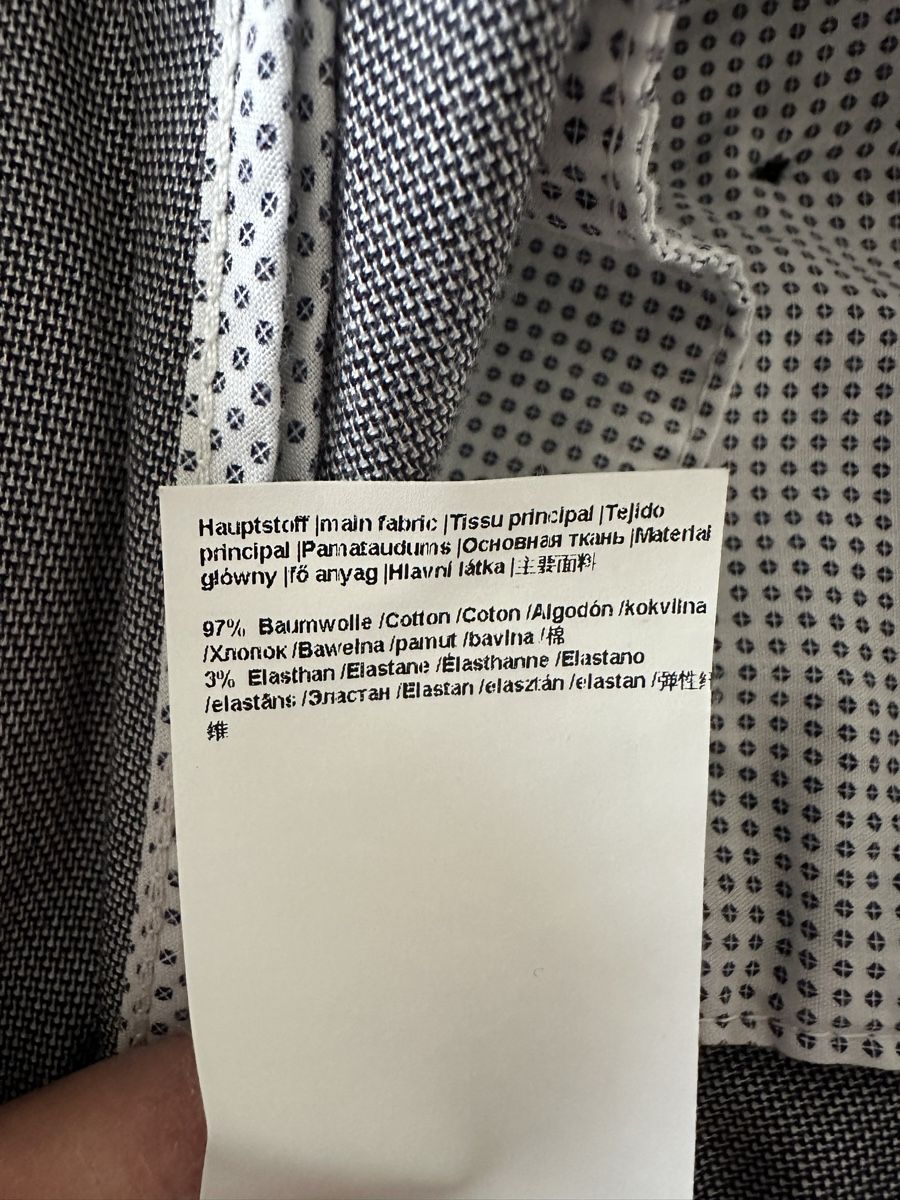 Strellson Pantaloni: Strellson Hose grau Gr. 34/32 Regular Fit – Nuovo (secondo la descrizione) da Zürich venduto da Herbion1 7