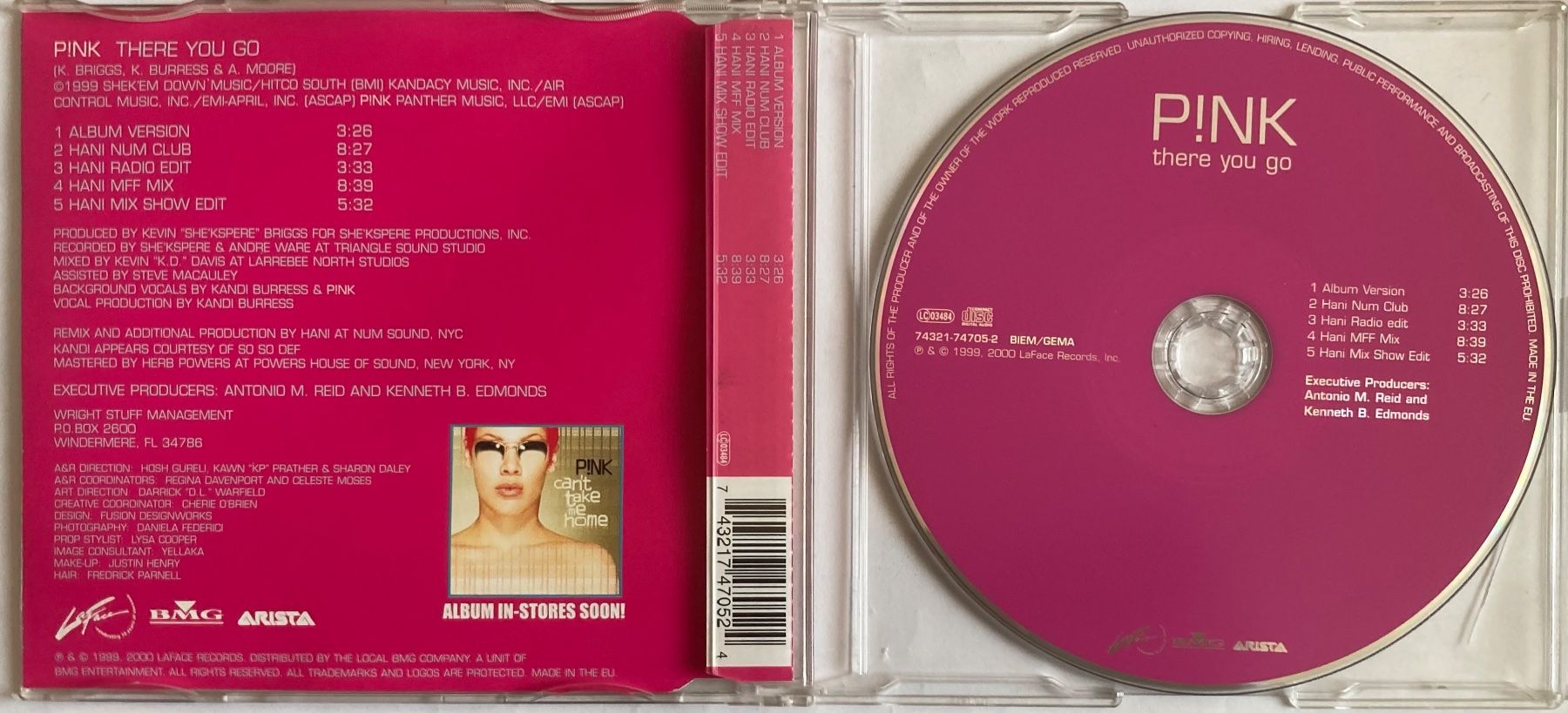 CDs: P!NK - THERE YOU GO – Gebraucht aus Poliez-Pittet von Newtown-Records 1