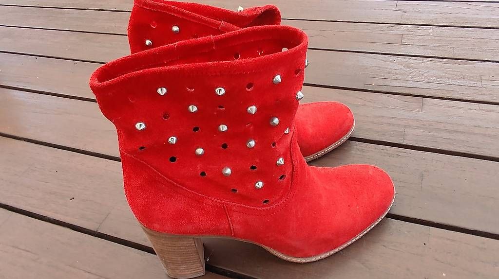 Scarpe da donna: Bottines rouges – Usato da Bex venduto da jcc_tg7b 2