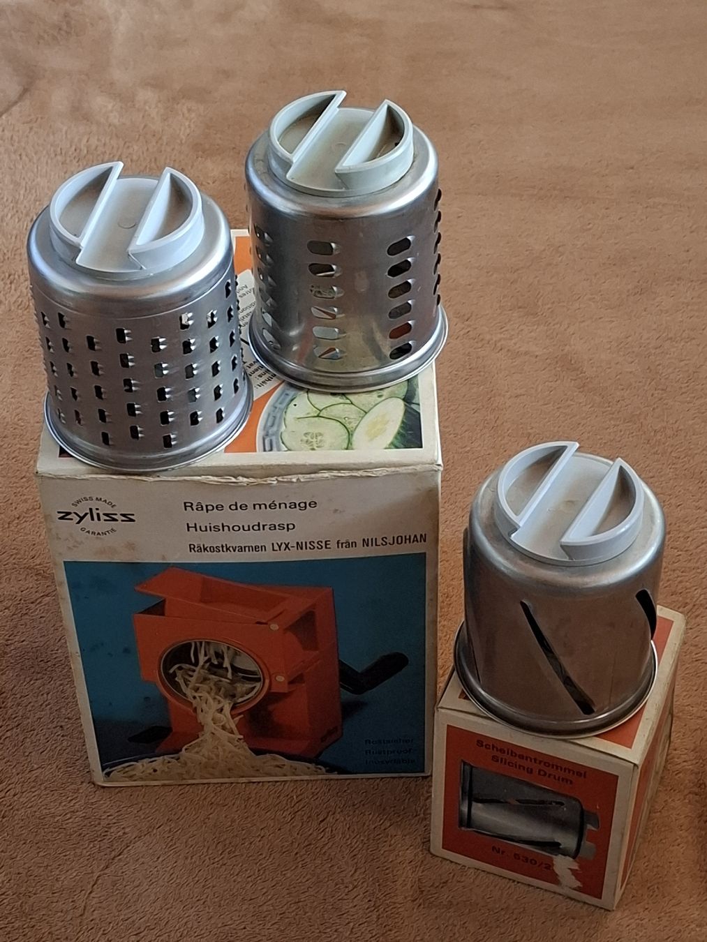 Zyliss Elettrodomestici da cucina: Zyliss Raffel  mit 3 Einsätzen – Usato da Riniken venduto da bro_slk8 5
