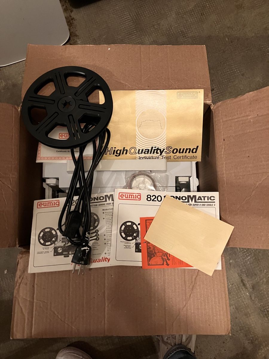 Eumig Vidéoprojecteurs: Super 8 - Eumig 820 Sonomatic – D'occasion à Pully par yan_w5mm 4