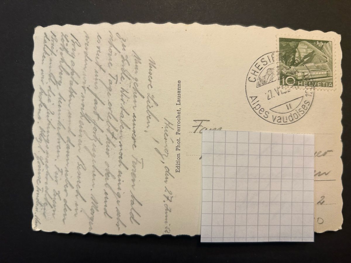 Cartoline postali: Huèmoz AK – Usato da Fanas venduto da Alessio11 1