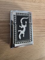 Zippo Feuerzeug Eidechse Motiv Baujahr 2000 gebraucht