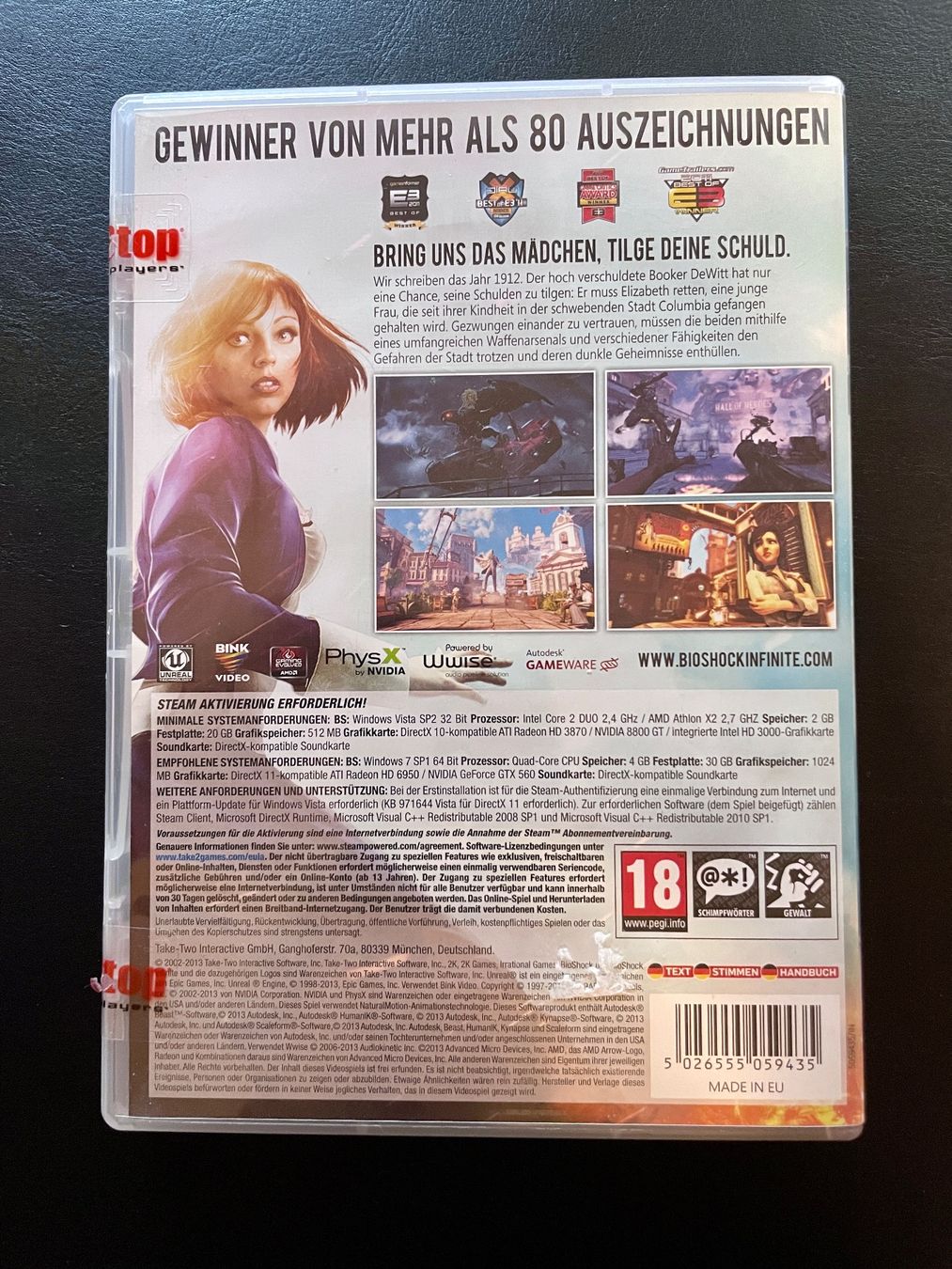 Giochi: PC Game: Bioshock Infinite von 2K Games – Usato da Winterthur venduto da ttltc 1