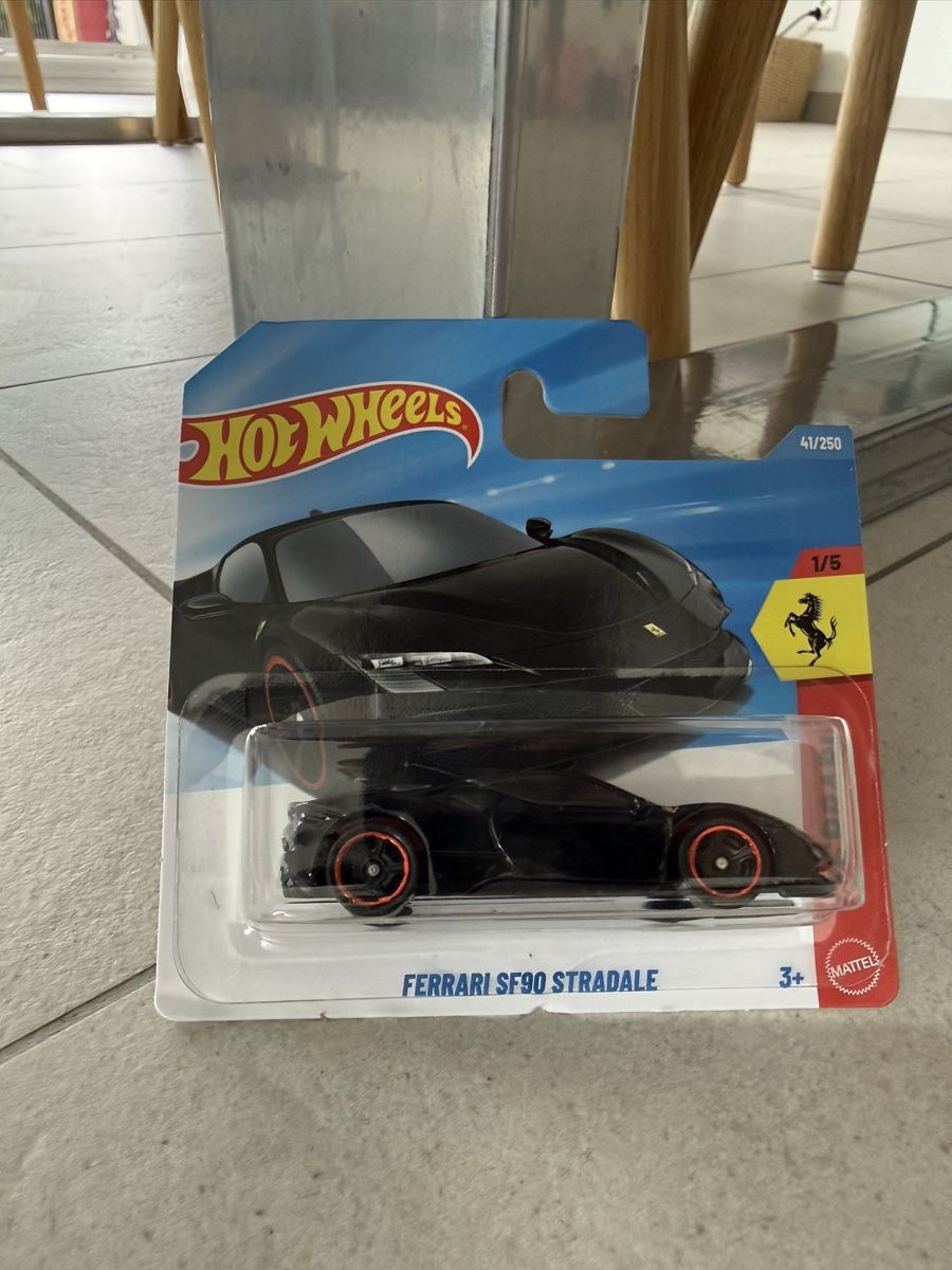 Hot Wheels Modellautos: Hot Wheels - Ferrari SF90 Stradale noire – Neu und originalverpackt aus Yvorne von AutoCollectionneur