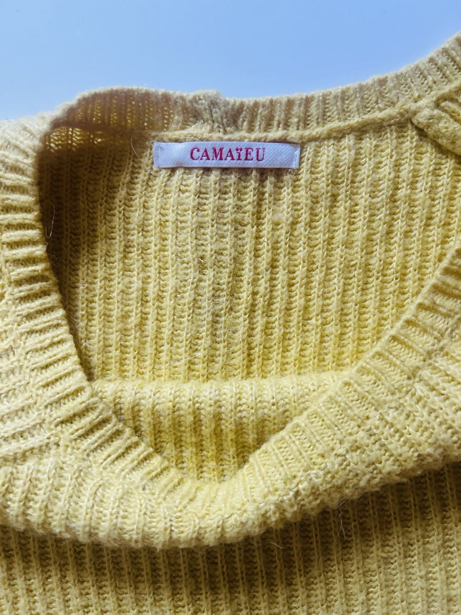 Maglioni & Felpe: Pull Jaune Moutarde, Taille S/M – Usato da St-Prex venduto da mar_f6t6 2