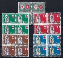 Pro Patria 1957 Viererblocks**   9343