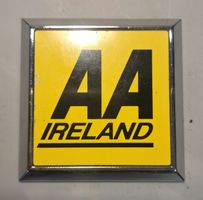 AA Ireland Kühleremblem / Plakette, Vintage Rarität!