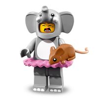 lego elephant girl, Lego animal 71021, lego minifigur