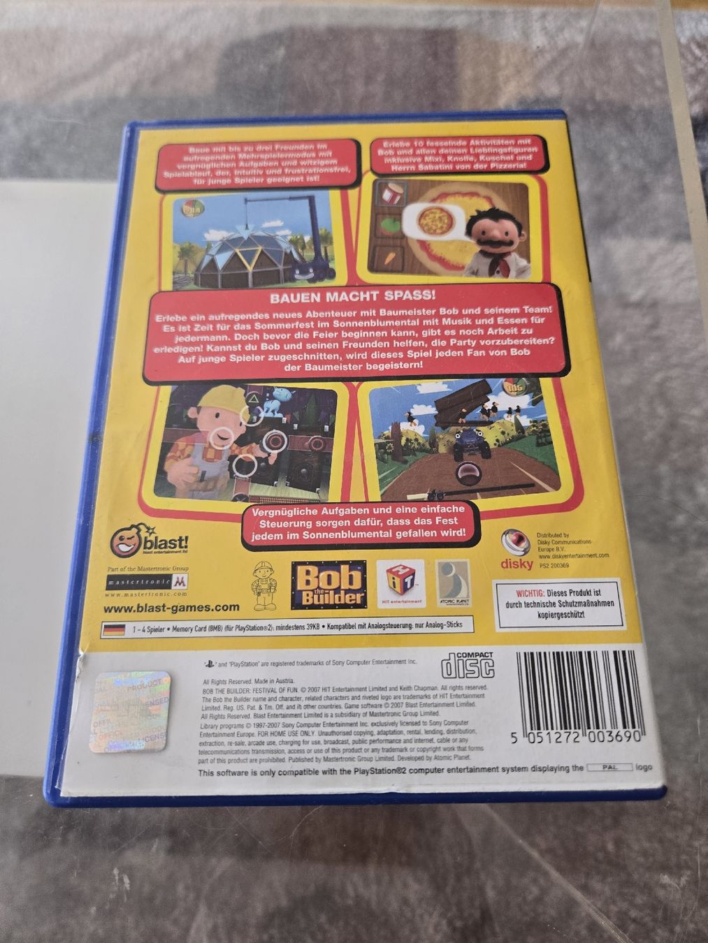 Giochi: Bob der Baumeister Fest der Freude PS2 – Usato da Bussigny venduto da Kfdlt 1