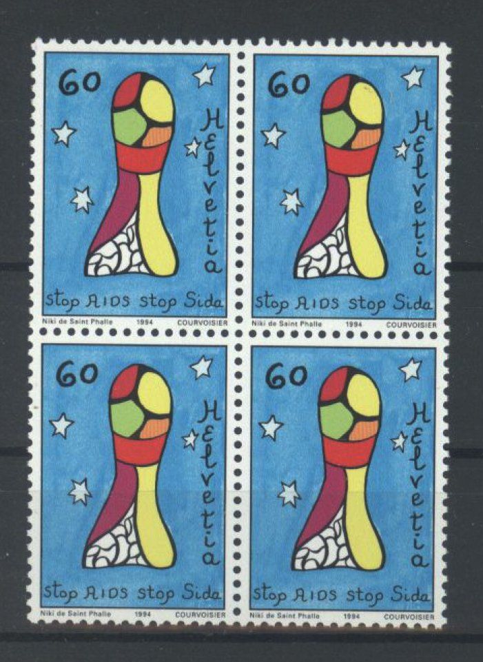 Tutti i francobolli: 1994, Sondermarke IV, Viererblöcke ** – Usato da Willisau venduto da Vollstempel
