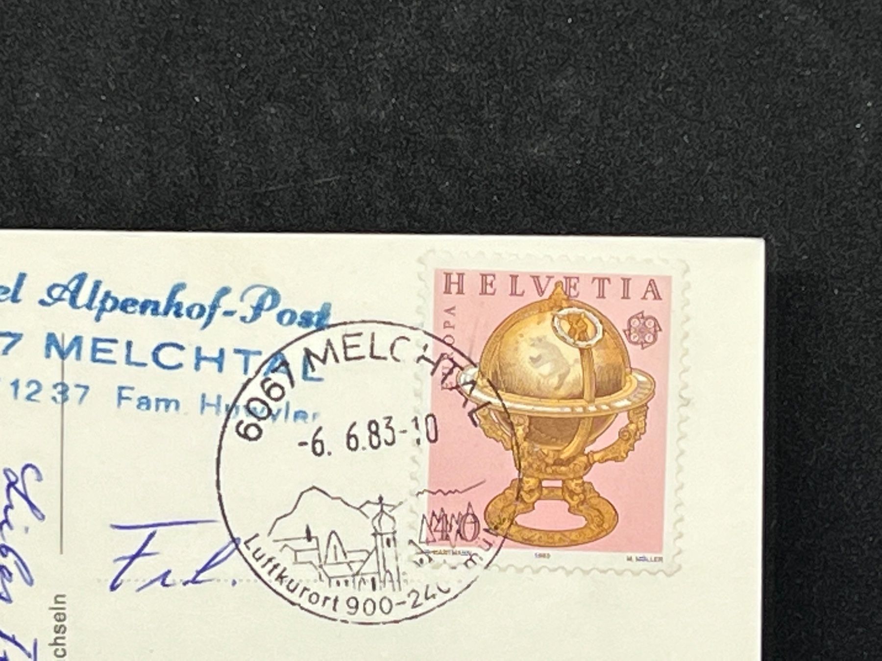 Cartoline postali: Melchtal: Gruss aus Melchtal – Usato da Widnau venduto da Brusi9 1