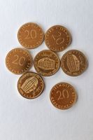 Jelmoli Geschenktaler Set – 7 Stück – Glaspalast 1899-1999