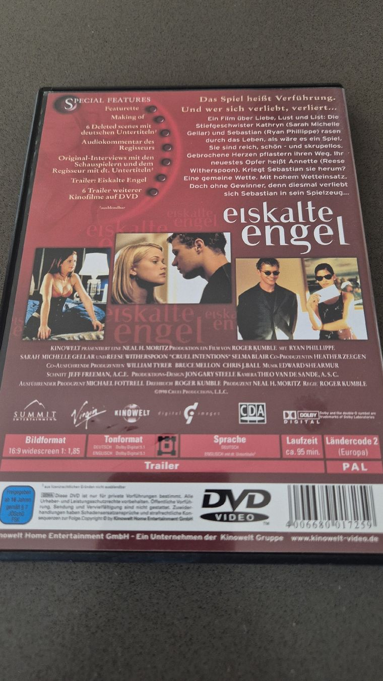 Alle DVDs: Eiskalte Engel DVD Special Menu  – Gebraucht aus Auw von Goldflimmer 1