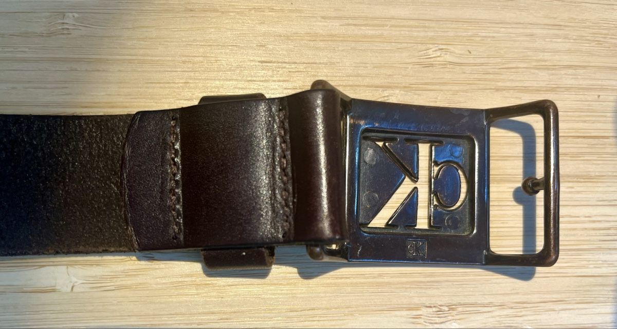 Calvin Klein Cinture: Ledergürtel Calvin Klein Jeans – Usato da Oltingen venduto da ugradel 2