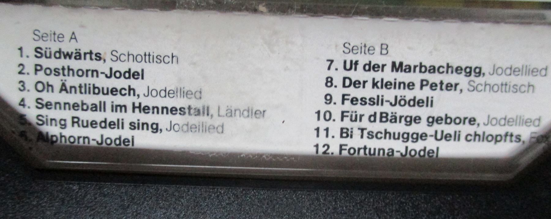 Musicassette: Alpenglühn / MC / Kassette – Usato da Flumenthal venduto da novbra 2