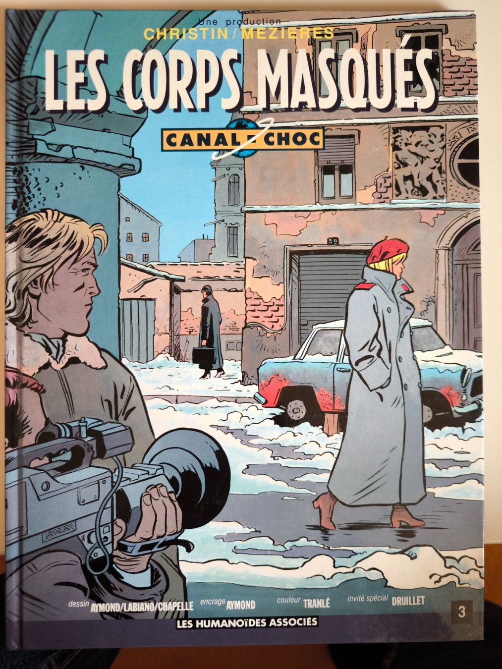 Fumetti: Canal choc no 3 - Les corps masqués – Usato da Neuchâtel venduto da JMJ00