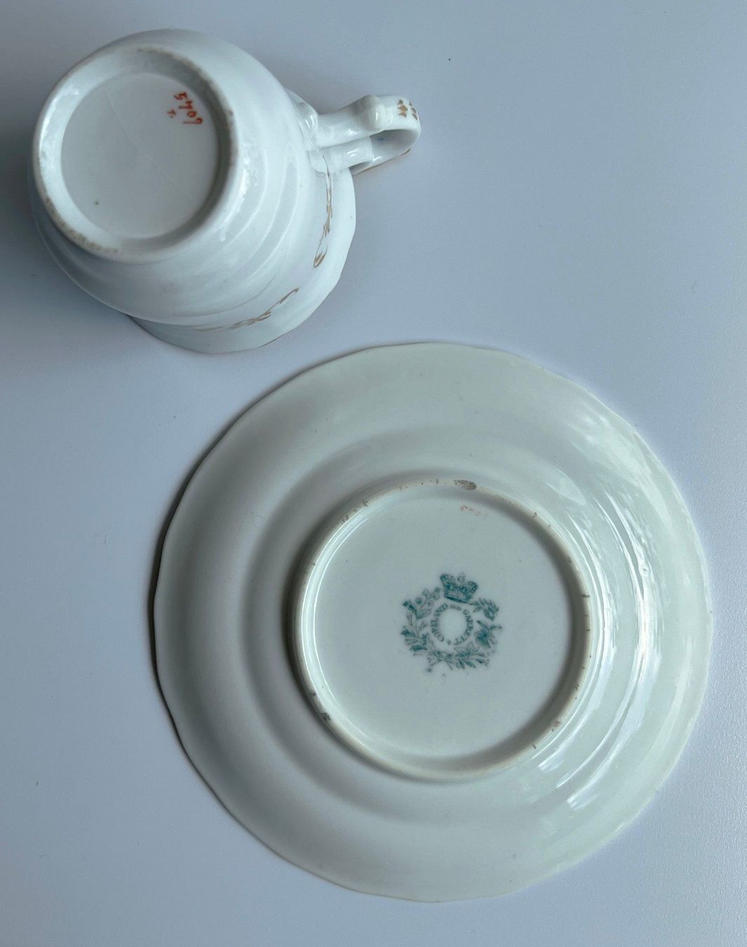 Tazze: COPELAND AND GARRETT*****Ca. 1840 – Usato da Dübendorf venduto da Orchid18 4