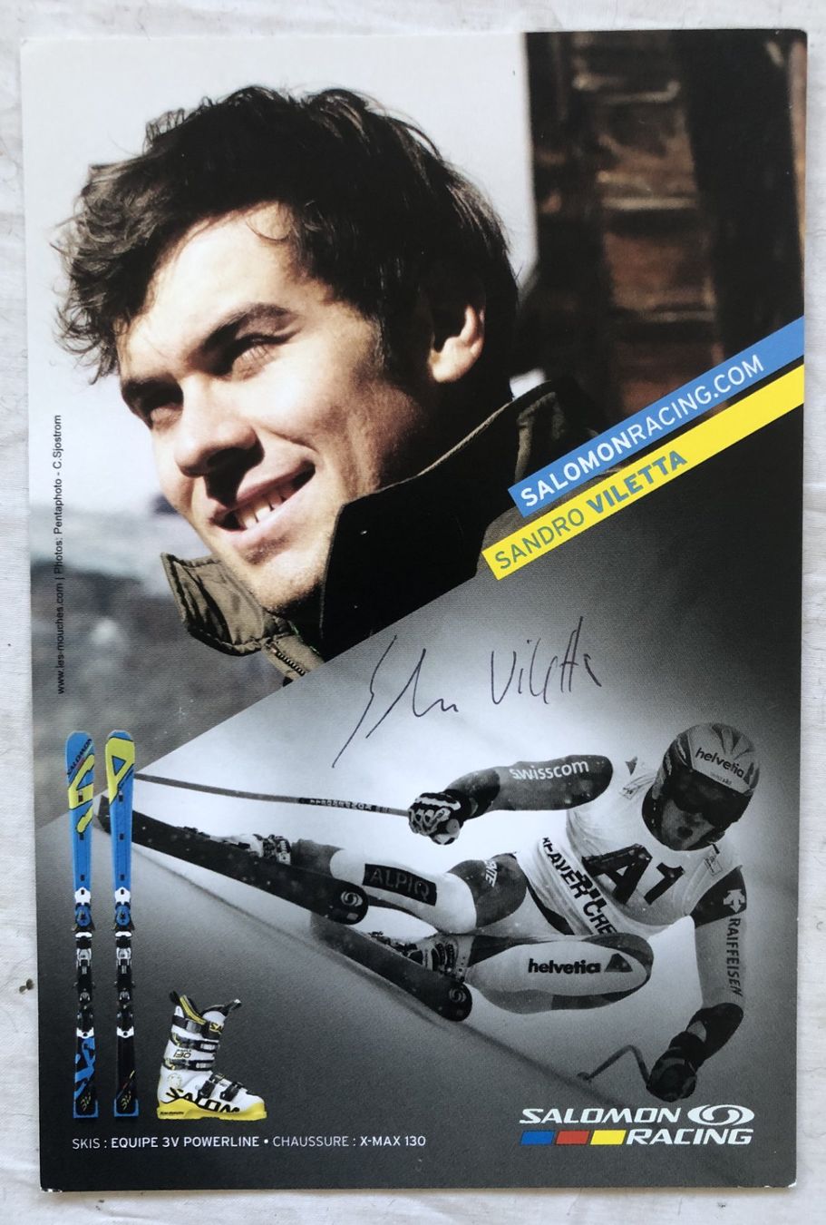 Autografi: Orig. Autogramm - SANDRO VILETTA – Usato da Schaffhausen venduto da durruti