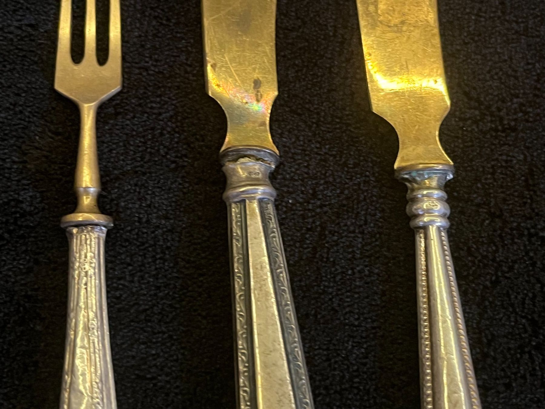 Couverts: Besteck Silber 800 – D'occasion à Bettwiesen par wicking27 1