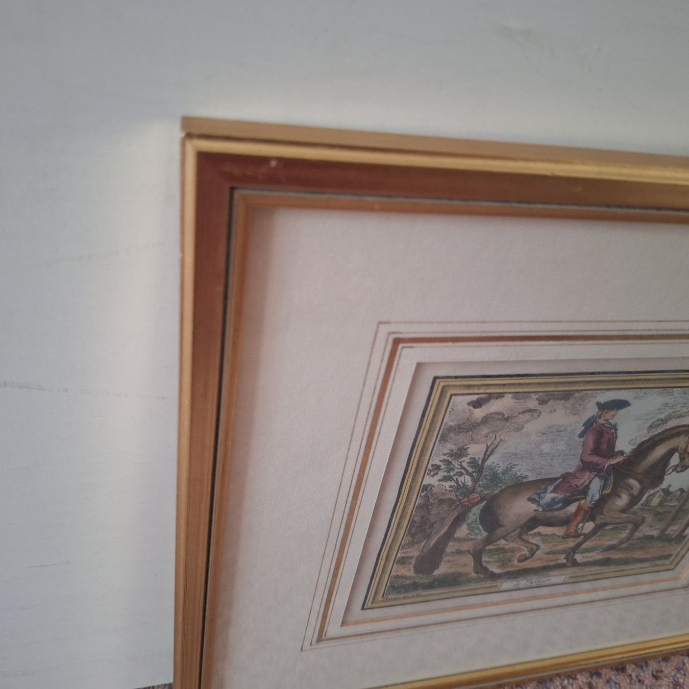 Poster & Bilder: Schönes Bild Pferd Reiter (2) – Gebraucht aus Winterthur von Goldpipau 1