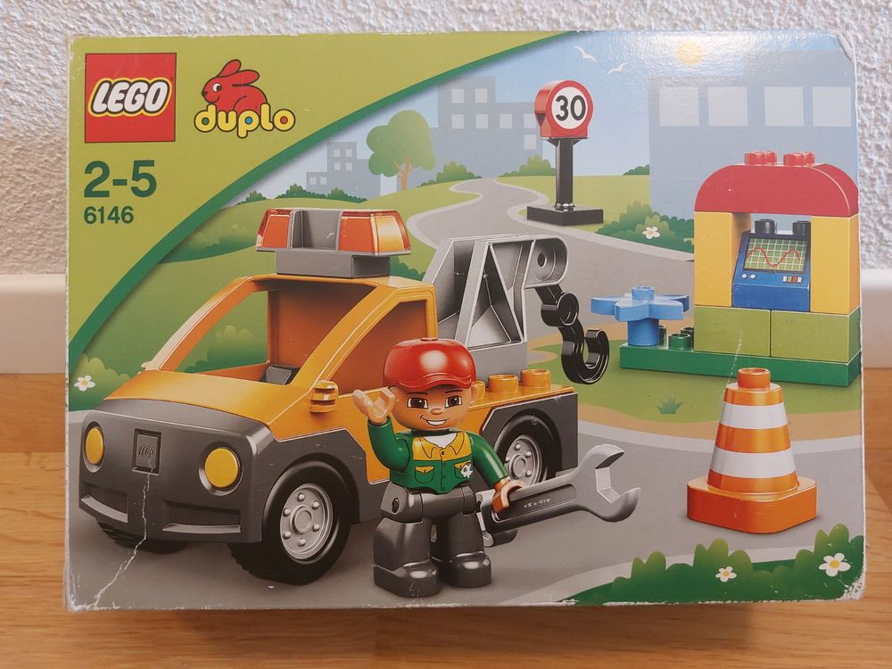 Duplo Giocattoli: LEGO Duplo 6146 Abschleppwagen – Usato da Balterswil venduto da Steineparadies 2