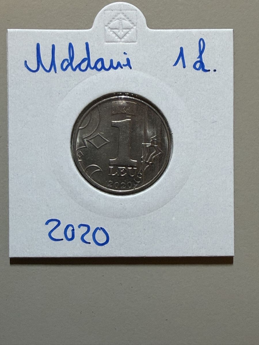 Tutti le monete: Moldavie - 1 lei - 2020 – Usato da Payerne venduto da Mike1682